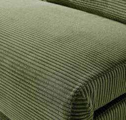 FurnitureboxUK Bobby Green Jumbo Corduroy Single Folding Sofa Bed Chair - thumbnail 4
