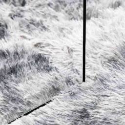 Berkfield Home Shaggy Rug High Pile NAVARRA Silver Grey 240x340 cm Polyester - Size: Medium - thumbnail 7