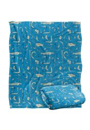 JQ Licensing Jl-Jp Fishing Hooks Silky Touch Super Soft Throw Blanket 152 X 127 cm in White - thumbnail 2