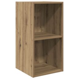 Berkfield Home Wall-mounted with Storage 4 pcs Artisan oak Engineered wood in Brown - thumbnail 5
