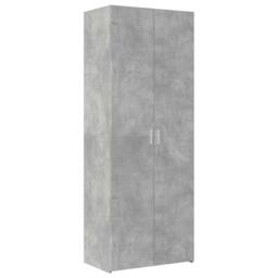 Berkfield Home Highboard Concrete Grey 70x42.5x185 cm Engineered Wood - thumbnail 2