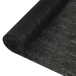 Berkfield Home Privacy Net Black 1.5x50 m HDPE 195 g/m ² - thumbnail 1