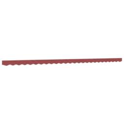 Berkfield Home Replacement Fabric for Awning Valance Burgundy Stripe 6 m in Red - thumbnail 2