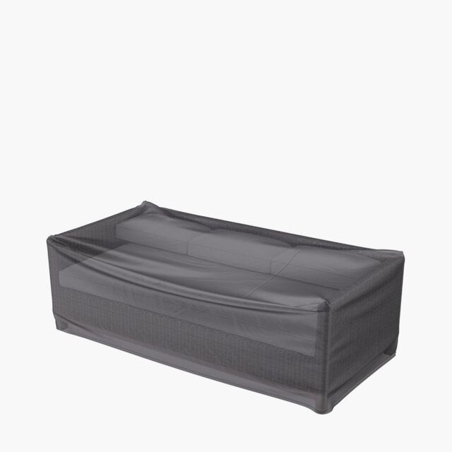 Ruma AeroCover Outdoor Bench Waterproof Polyester Breathable Cover W250xD100xH70cm in Dark Grey - Size: 1 Pack - image 1