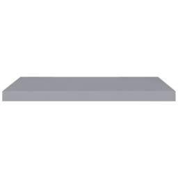 Berkfield Home Floating Wall Shelves 2 pcs Grey 80x23.5x3.8 cm MDF - thumbnail 4