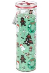 KDMD Merry Creepmas Cursed Candy Cane Tube Candle in Green - thumbnail 3