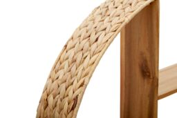 Orsina Functional Design Water Hyacinth Wall Shelf, Stylish Box Shelf, Durable Wall Storage For Livingroom in Natural - thumbnail 5
