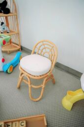 Nordlys Set of 2 Chairs for Children in Brown - thumbnail 3