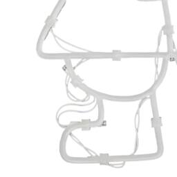 Berkfield Home Christmas Lights Santa Silhouette 2 pcs 35 LEDs Warm White - thumbnail 9