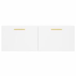 Berkfield Home Wall Cabinet White 100x36.5x35 cm Engineered Wood - thumbnail 5