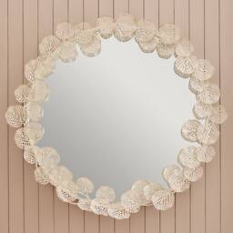 Voyage Maison Gaia Mirror in Cream - thumbnail 1