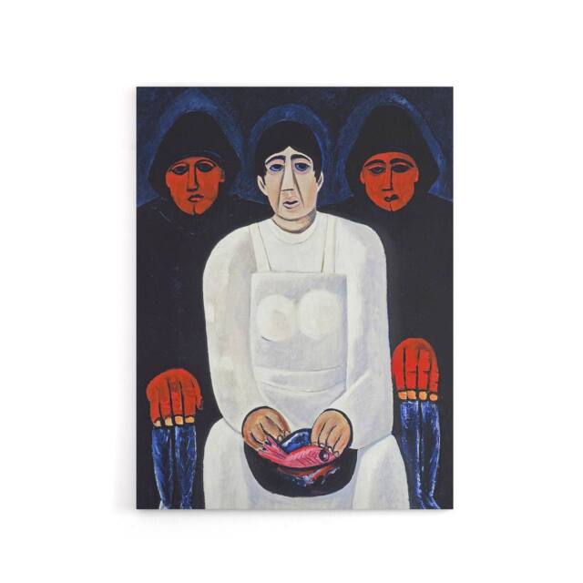 "Artery8 The Lost Felice Oil Painting Marsden Hartley Canvas Wall Art - Size: W18"" x H24""" - image 1