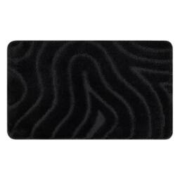 RugsX Dywaniki Łazienkowe Rug in Black - Size: 50 cm x 80 cm - thumbnail 1