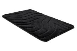 RugsX Dywaniki Łazienkowe Rug in Black - Size: 50 cm x 80 cm - thumbnail 2