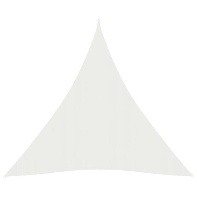 Berkfield Home Sunshade Sail 160 g/m ² White 5x6x6 m HDPE - image 1