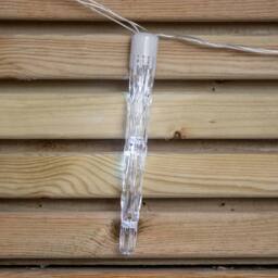 Samuel Alexander 6.9m Icicle Christmas Chaser Lights with 72 Cool White LEDs - thumbnail 7