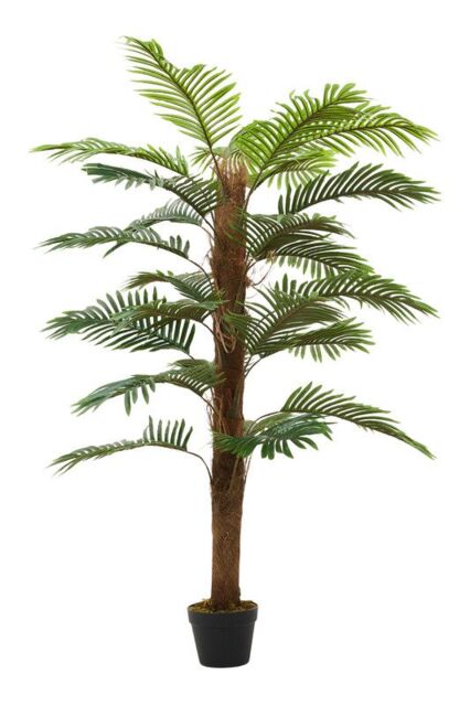 Garden Sanctuary 160cm Garden Artificial Palm Tree Potted for Home Decor in Green - image 1