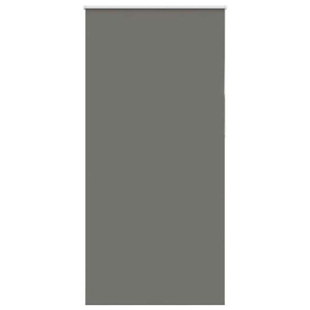 Berkfield Home Roller Blind Blackout Grey 90x210 cm Fabric Width 85.7 cm Polyester - image 1