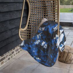 Benjamin Tate Design Field Of Flowers Blanket in Natural - Size: 120 cm x 150 cm - thumbnail 4