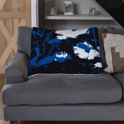 Benjamin Tate Design Field Of Flowers Blanket in Natural - Size: 120 cm x 150 cm - thumbnail 2