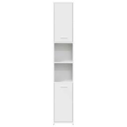 Berkfield Home Bathroom Cabinet White 30x30x183.5 cm Engineered Wood - thumbnail 6