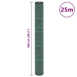 Berkfield Home Weed Membrane Green 1x25 m PP - thumbnail 8