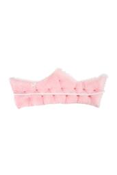 Living and Home Crown-Shaped Ruffled Bed Headboard Pillow in Pink - Size: Large - thumbnail 4