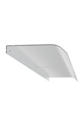 Garden Sanctuary Front Door Window Frosted Awning Canopy Rain Cover in Clear - Size: Large - thumbnail 5