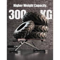 FLAVORA 660 LBS Weight Bench Foldable Training Bench in Black - Size: 0-12 m - thumbnail 4