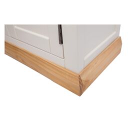 Cabinet Bits Trevi Off-White 2 Door TV Cabinet Brass Knob - thumbnail 6
