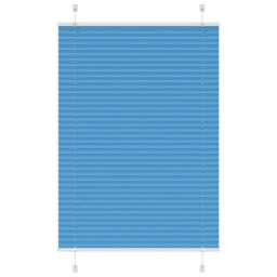 Berkfield Home Pleated Blind Blue 70x100 cm Fabric Width 69.4 cm Polyester - thumbnail 3
