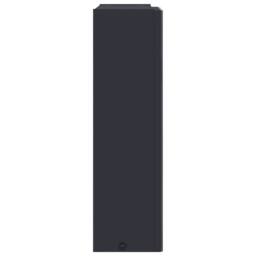 Berkfield Home Durable Bathroom Mirror Cabinet with LED Light Grey 45x13x52 cm - Size: 45 x 13 x 52 cm - thumbnail 7