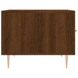 Berkfield Home Decorative Coffee Tables 2 pcs Brown Oak 50x50x40 cm Engineered Wood - Size: 50 x 50 x 40 cm - thumbnail 8
