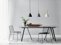 Nordlux Modern Indoor Pendant Light Grey Metal E27 White Inner - Mains Powered, IP20 - thumbnail 3
