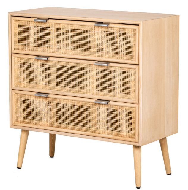 Nordlys Scandinavian Bedroom Wooden Chest of Drawers in Brown - image 1