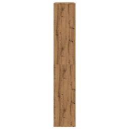 Berkfield Home Room Divider Artisian Oak 100x33x187.5 cm Engineered Wood in Brown - thumbnail 5