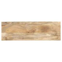 Berkfield Home Beautiful Console Table 110x35x75 cm Solid Mango Wood in Brown - Size: 110 x 35 x 75 cm - thumbnail 1