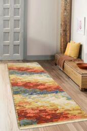 The Rug Shop UK Multi Modern Abstract Easy To Clean colou Area Rug - Size: 160 cm x 235 cm - thumbnail 2