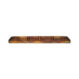 Ivyline Copper Rectangle Centrepiece Metal with Magnetic Candle Holders H2.5Cm W60cm D20Cm - thumbnail 5