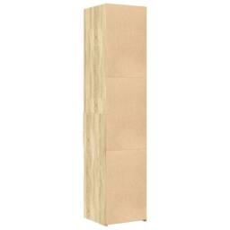 Berkfield Home Highboard Sonoma Oak 40x42.5x185 cm Engineered Wood in Tan - thumbnail 6