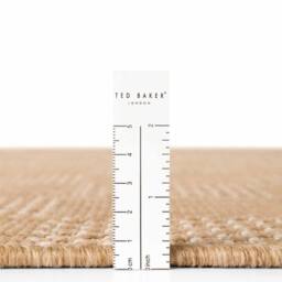 Ted Baker Flatweave Dorothy Indoor Outdoor Rug Checkerboard Design in Beige - Size: 120 cm x 170 cm - thumbnail 7