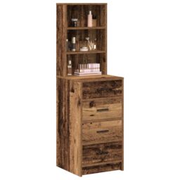 Berkfield Home Highboard Old Wood 40x41x135 cm Engineered Wood in Brown - Size: 40 x 41 x 135 cm - thumbnail 3