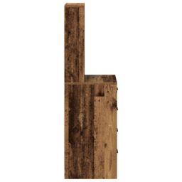 Berkfield Home Highboard Old Wood 40x41x135 cm Engineered Wood in Brown - Size: 40 x 41 x 135 cm - thumbnail 7