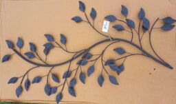 Inspirational Gifting Leaf & Branch Metal Wall Art Garden Décor in Black - thumbnail 5