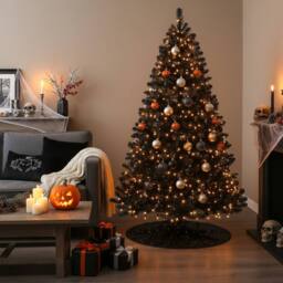 Shatchi 12FT Black Alaskan Pine Christmas Tree - thumbnail 4