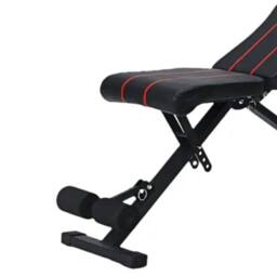 EONLION Adjustable Sit Up Weight Bench Foldable in Black - Size: 0-3 m - thumbnail 5