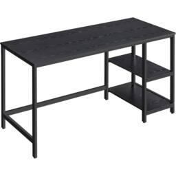 VASAGLE Wide Industrial Computer Desk Office Table Study Bedroom in Black - thumbnail 6
