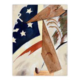 Artery8 Portrait of Ralph Dusenberry Arthur Dove Framed Wall Art Print - Size: A4 - thumbnail 3