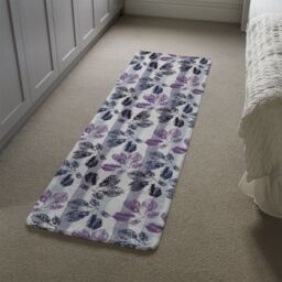 Benjamin Tate Design Imprint Of Plant Runner Rug in Natural - Size: 67 cm x 230 cm - thumbnail 4