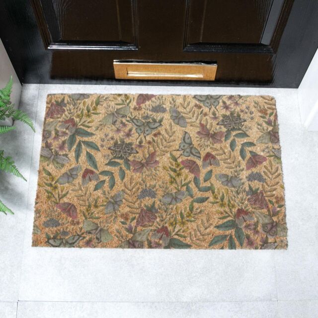 Artsy Mats Midnight Garden x Celia Battaini Doormat (60 x 40cm) in Brown - Size: 40 cm x 60 cm - image 1